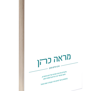 מראה כהן (חוברת) - שיעורים על עניינו הפנימי של יום הכיפורים